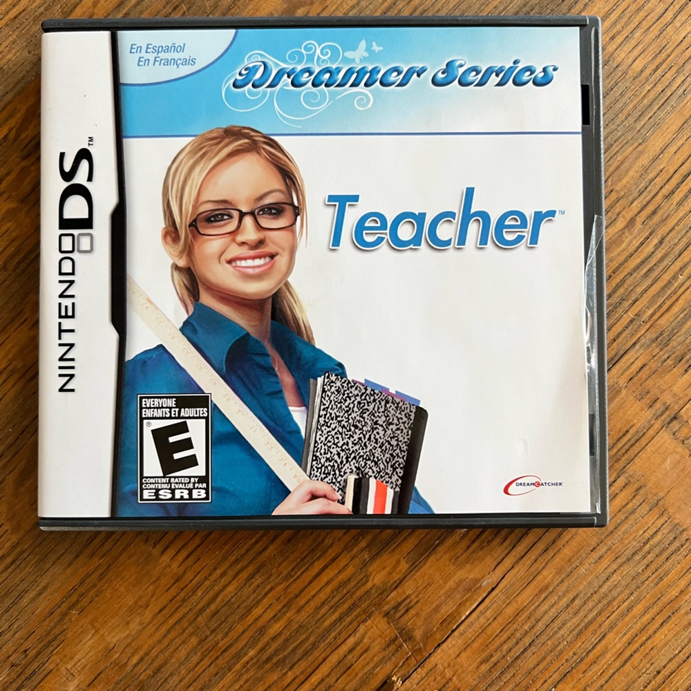Nintendo DS Dreamer Series Teacher Game.